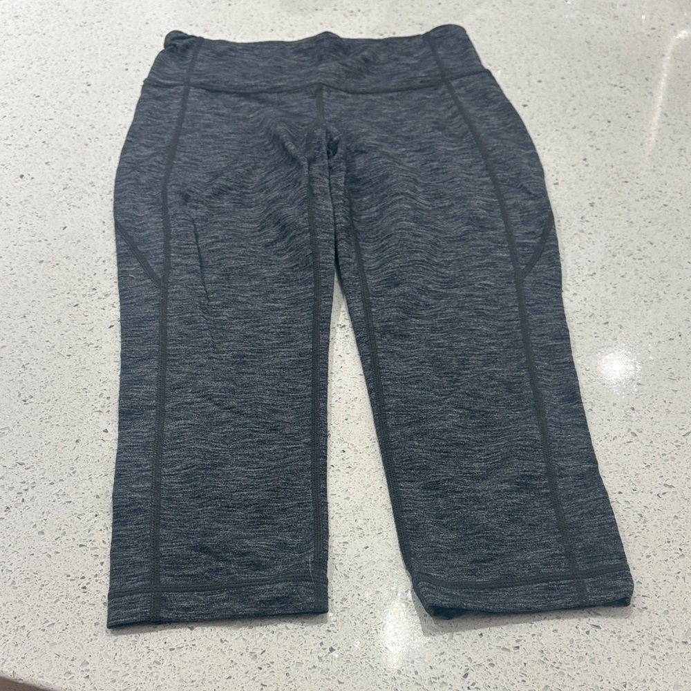 Athleta Charcoal Heather Leggings - Size S